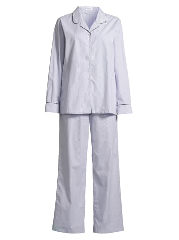 Seidensticker Pyjama Web in Zen Blue