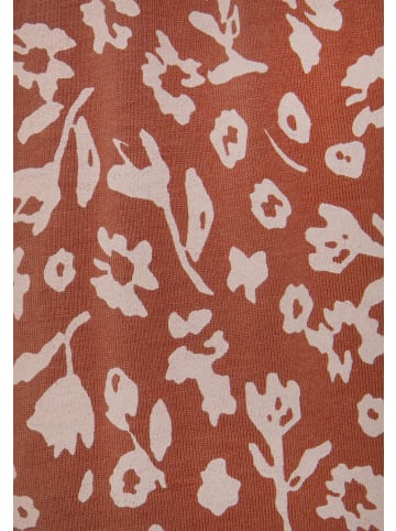 VIVANCE DREAMS Pyjamahose in rot-geblümt