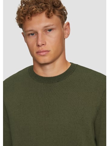 QS Strickpullover langarm in Olive