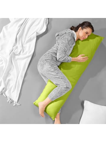 Erwin Müller Single-Jersey Seitenschläferkissenbezug Murnau in apfelgrün