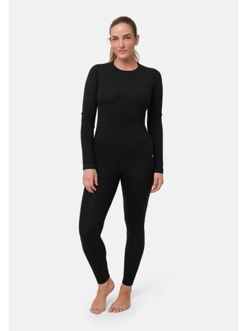 DANISH ENDURANCE Baselayer-Set Merino Baselayer in schwarz