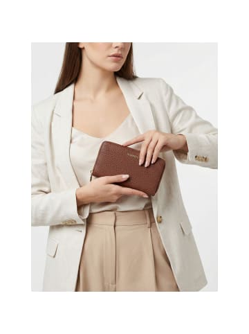 Lazarotti Bologna Leather XL Zip-Around Geldbörse Leder 19 cm brown