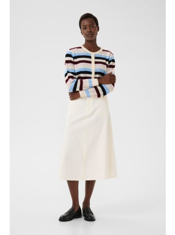 PART TWO Strickjacke LinikaPW Gerade Passform in Multi Stripe