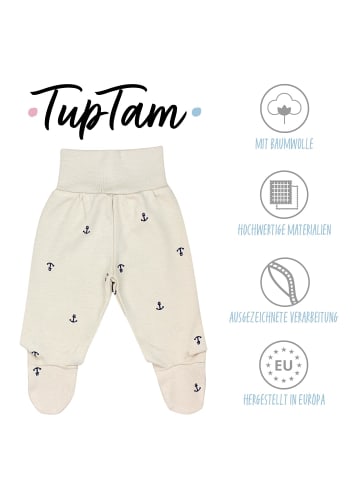 TupTam Baby Strampelhose mit Fuß 5er Pack in blau Modell 1