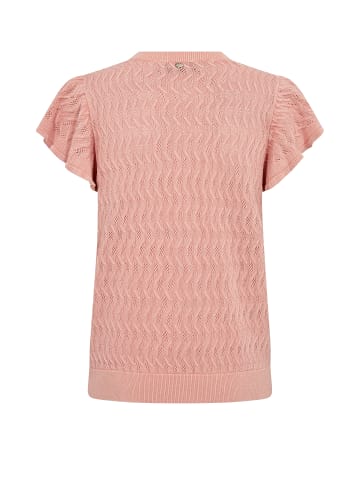 Mos Mosh Strickshirt MMGanna Pattern in altrosa - 0002