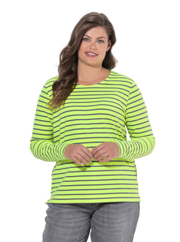 LAURASØN Langarmshirt in safety yellow