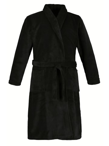 JP1880 Bademantel in schwarz