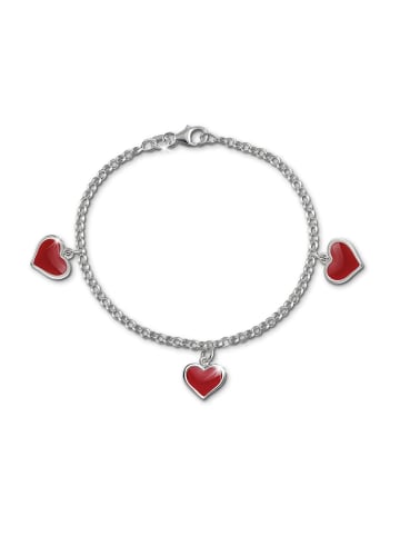 SilberDream 925 Sterling Silber Kinder SilberDream Armbänder Herzchen ca. 16,5cm