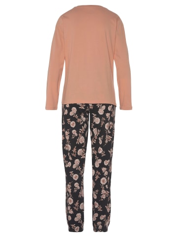 VIVANCE DREAMS Pyjama in rosé gemustert