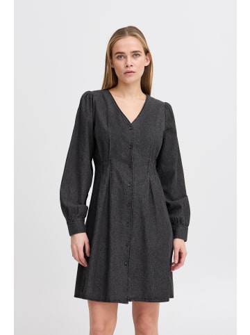 ICHI Denimkleid IHARCHER Regular fit in Washed black