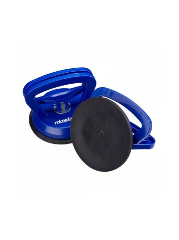 relaxdays 2x Saugheber in Blau - bis 45 kg