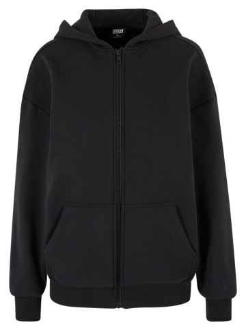 Urban Classics Zip-Kapuzenpullover in black