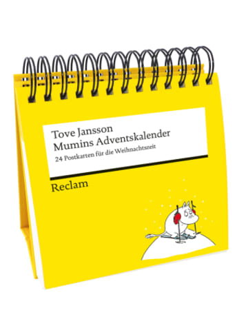 Reclam Verlag Kalender - Mumins Adventskalender. 24 Postkarten für die Weihnachtszeit (A