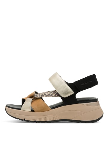 Tamaris Sandale Sandalette in schwarz