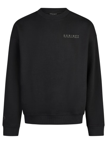 DENIMFY Pullover DFKeno in Schwarz