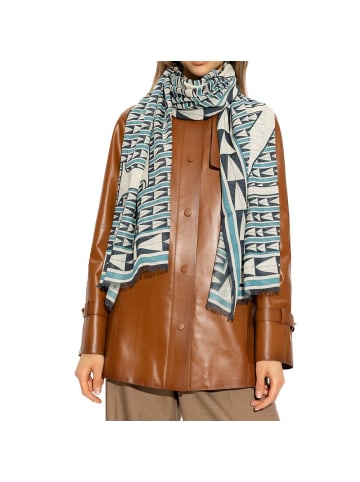 Lanvin Blau Wolle Schal
