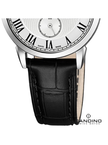 Candino Analog-Armbanduhr Candino Classic schwarz mittel (ca. 32mm)
