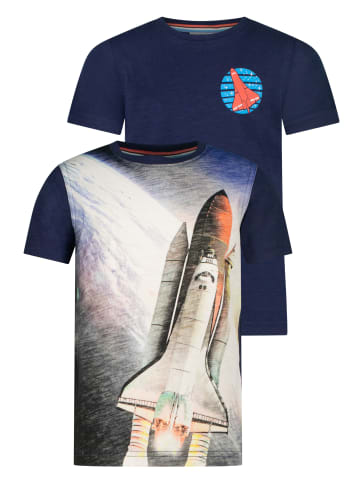 Salt and Pepper  T-Shirt Set 2-teileig Space Shuttle in multi 1