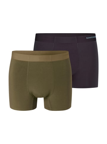 Schiesser Trunk Modern Bonded in graphit,oliv