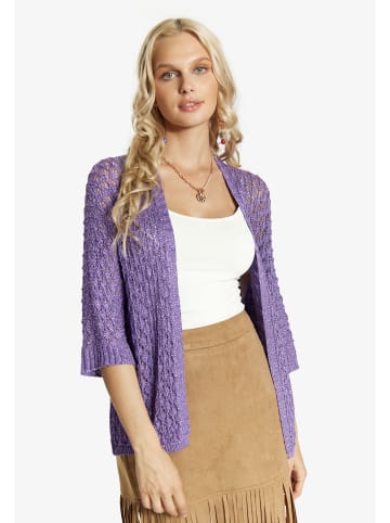 IZIA Damen Cardigan in Violett