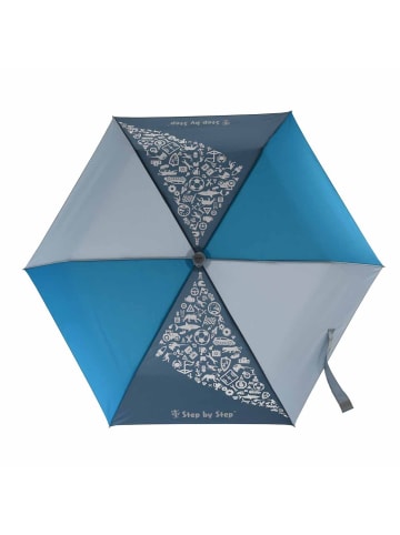 Step by Step Regenschirm Blue Magic Rain EFFECT in blau