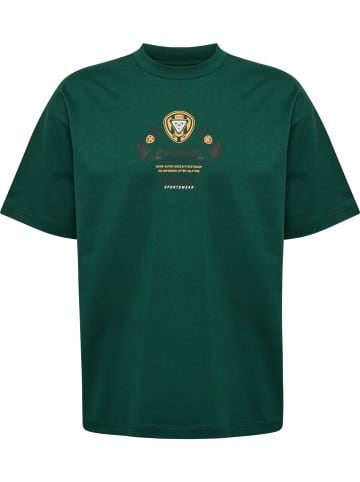Hummel Hummel T-Shirt Hmlloose Erwachsene in DARK GREEN