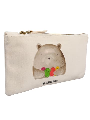 Mr. & Mrs. Panda Pencil Case Bär Gefühl ohne Spruch in Weiß