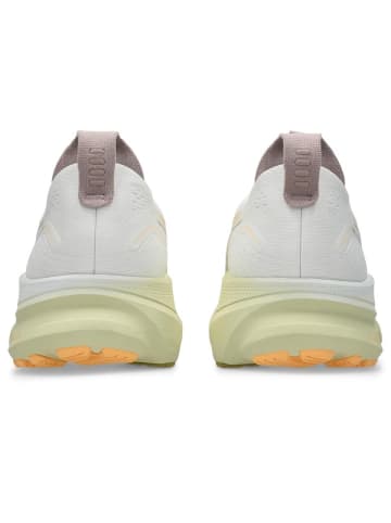 asics Laufschuhe GEL-KAYANO 32 in white/orange glow