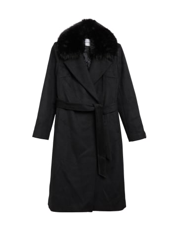 comma Wollmantel in schwarz - 0002