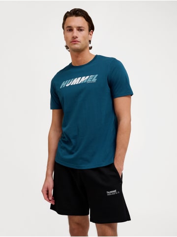 Hummel T-Shirt Hmlgraphic Herren in REFLECTING POND