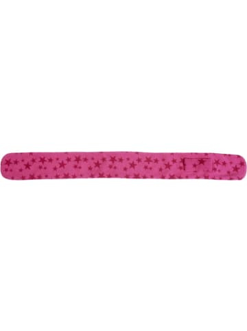 Playshoes Fleece-Steckschal Sterne in Pink