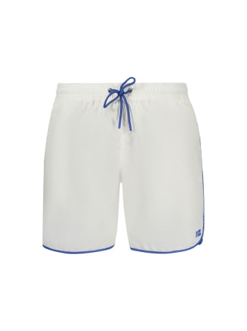 NORWAY 1963 Weiß Polyamid Herren Bade Boxershorts
