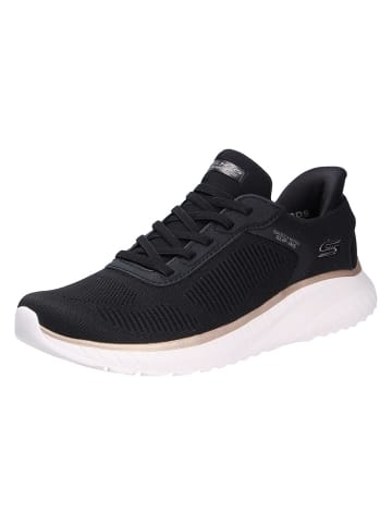 Skechers Slipper BOBS SQUAD in schwarz