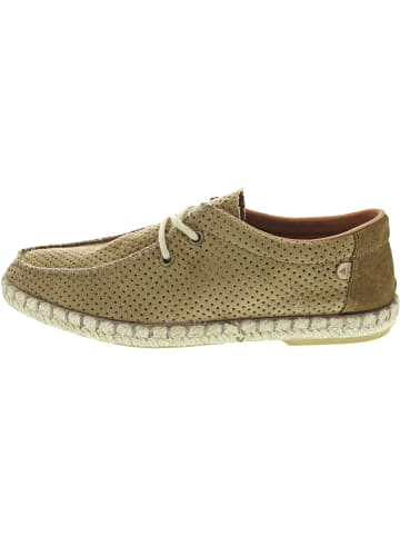 Verbenas Truman Hole sportlicher Schnürer Beige