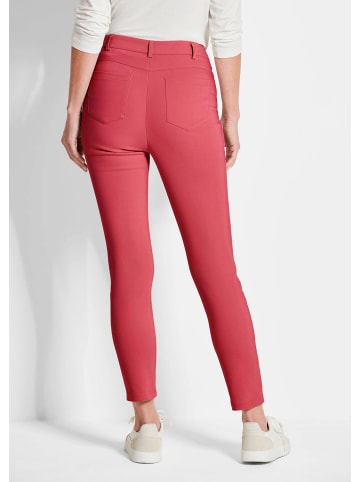 GOLDNER Kurzgröße:  Lange Schlupfhose BELLA in rot