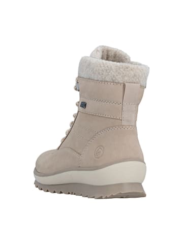 remonte Schnürboots in Beige