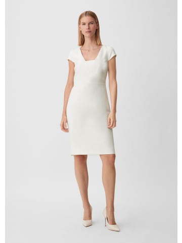 comma Kleid in 0120_weiß