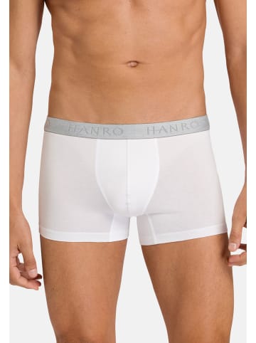 Hanro Retro Short / Pant Cotton Essentials in Weiß / schwarz