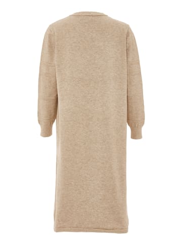 RISA Damen Strickkleid in Beige