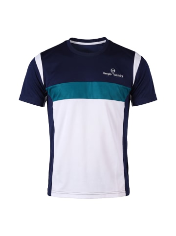 T-Shirt in navy/gardenia
