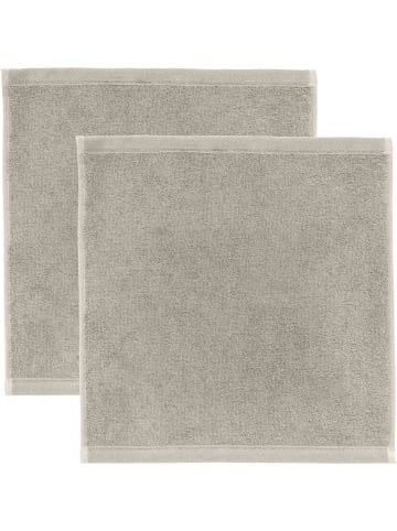 Erwin Müller Frottier Seiftuch 2er-Pack Heidenheim in stein