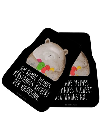 Mr. & Mrs. Panda Fahrer Autofußmatte Bär Gefühl mit Spruch in Schwarz