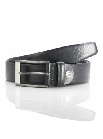 Lindenmann Gürtel für Herren in schwarz