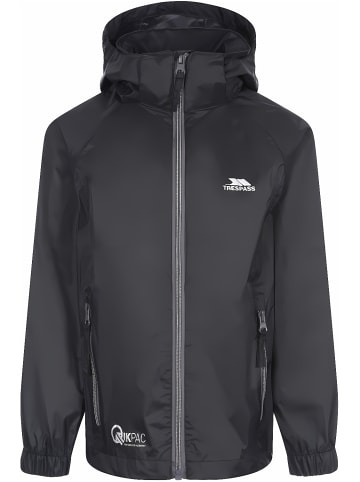 Trespass Kinder Regenjacke in Schwarz