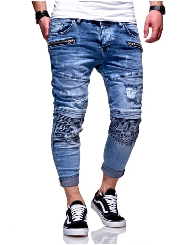 behype Jeanshose PHARREL in hellblau