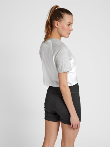 Hummel T-Shirt Raglanärmel Hmllgc Naya Damen in LIGHT GREY MELANGE