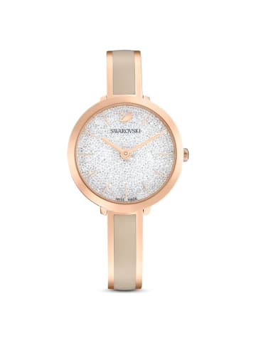 Swarovski Analoguhr für Damen in gold