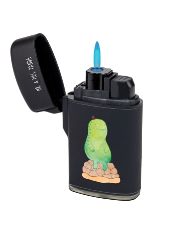 Mr. & Mrs. Panda sturmfeuerzeug Schildkröte Pause ohne Spruch in Schwarz