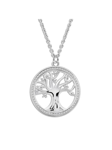 LOTUS silver Halskette Silber 925 Sterling Silber ca. 42cm