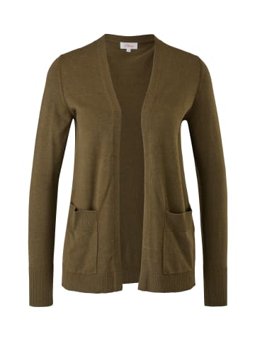 s.Oliver Strickjacke in 7946_olivgrün